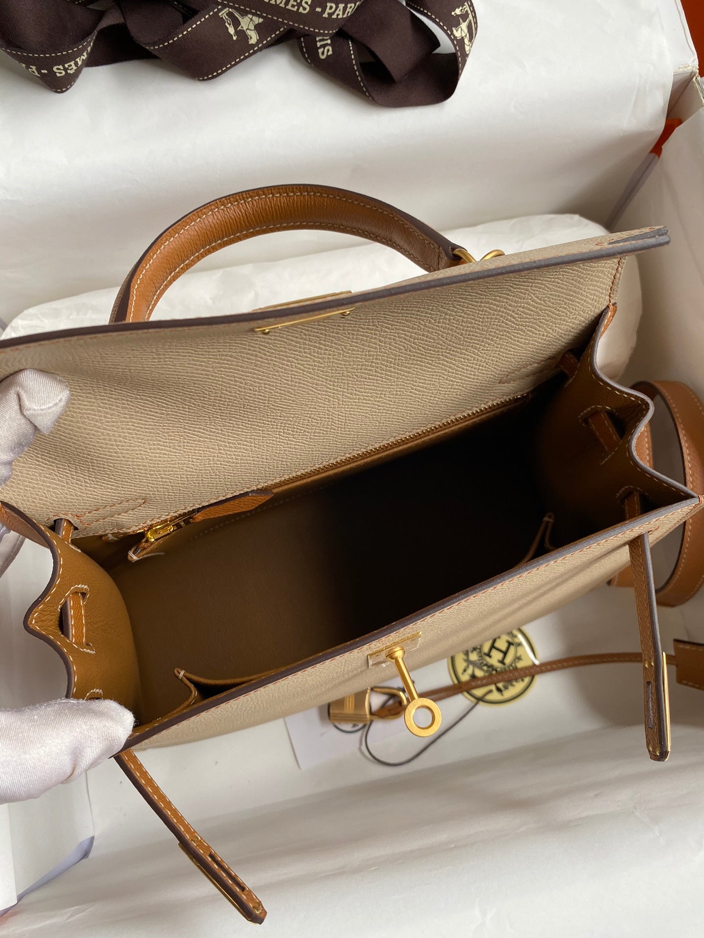 Kelly 25cm Epsom Leather Bag