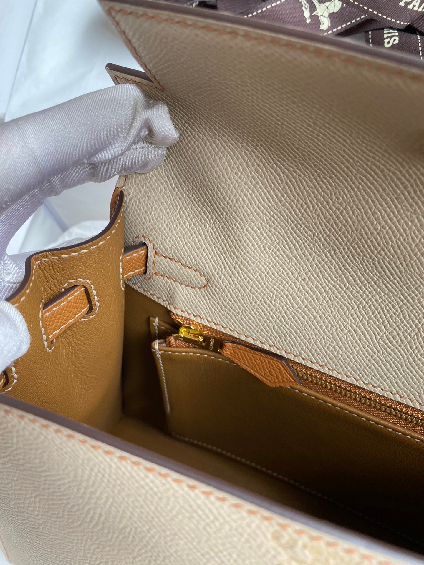 Kelly 25cm Epsom Leather Bag