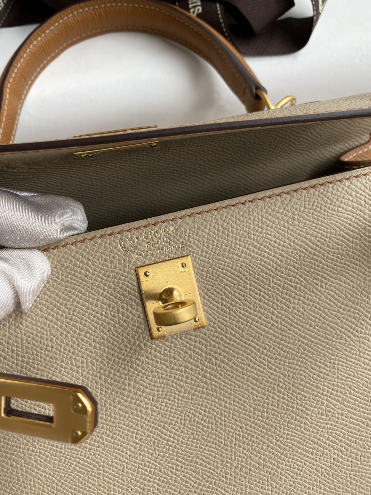 Kelly 25cm Epsom Leather Bag