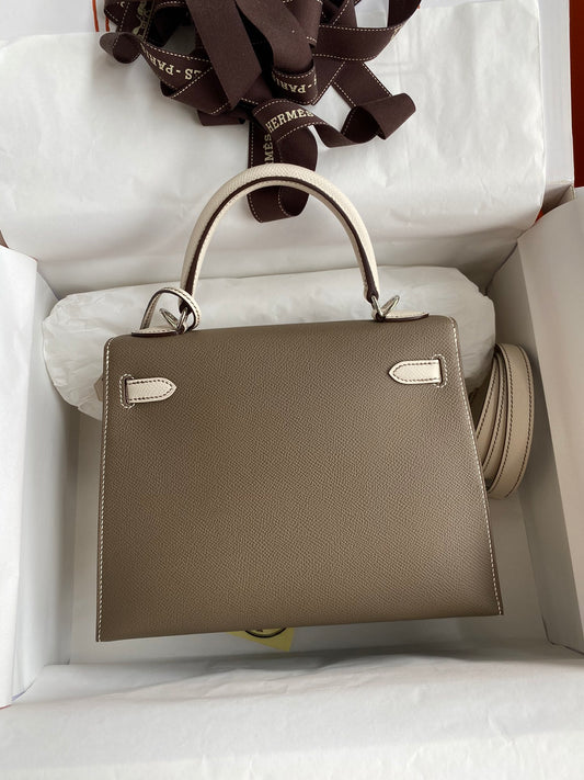 Kelly 25cm Epsom Leather Bag