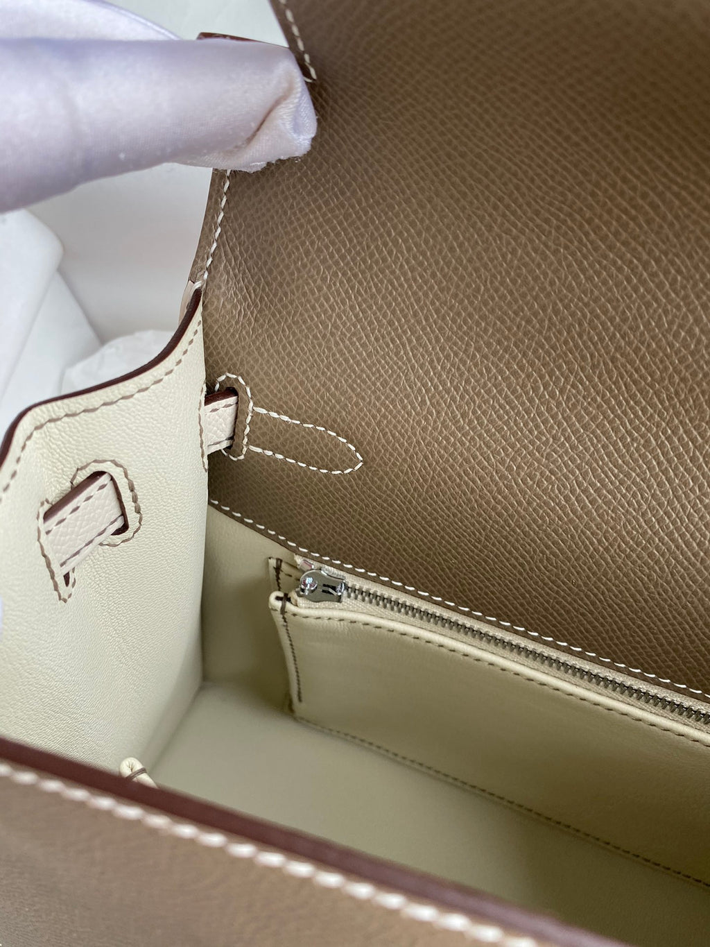 Kelly 25cm Epsom Leather Bag