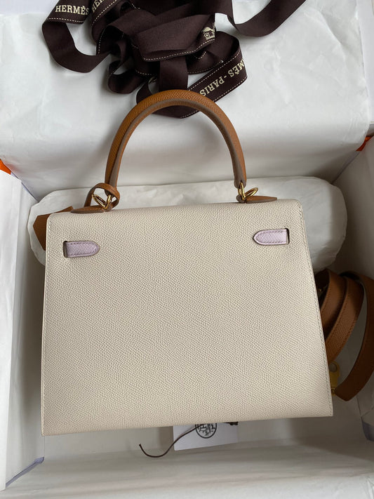 Kelly 25cm Epsom Leather Bag