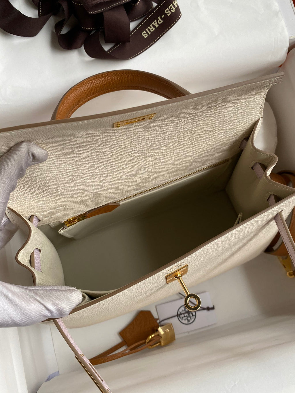 Kelly 25cm Epsom Leather Bag