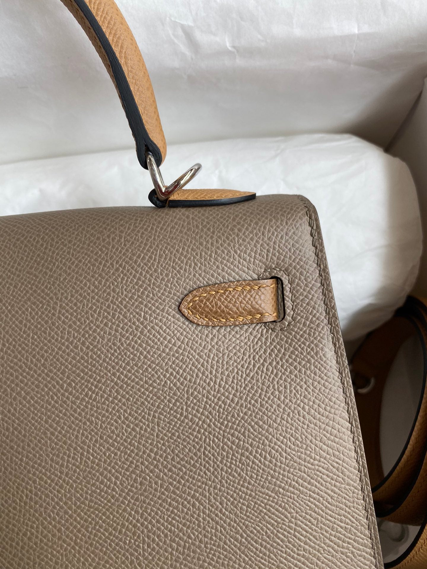 Kelly 25cm Epsom Leather Bag