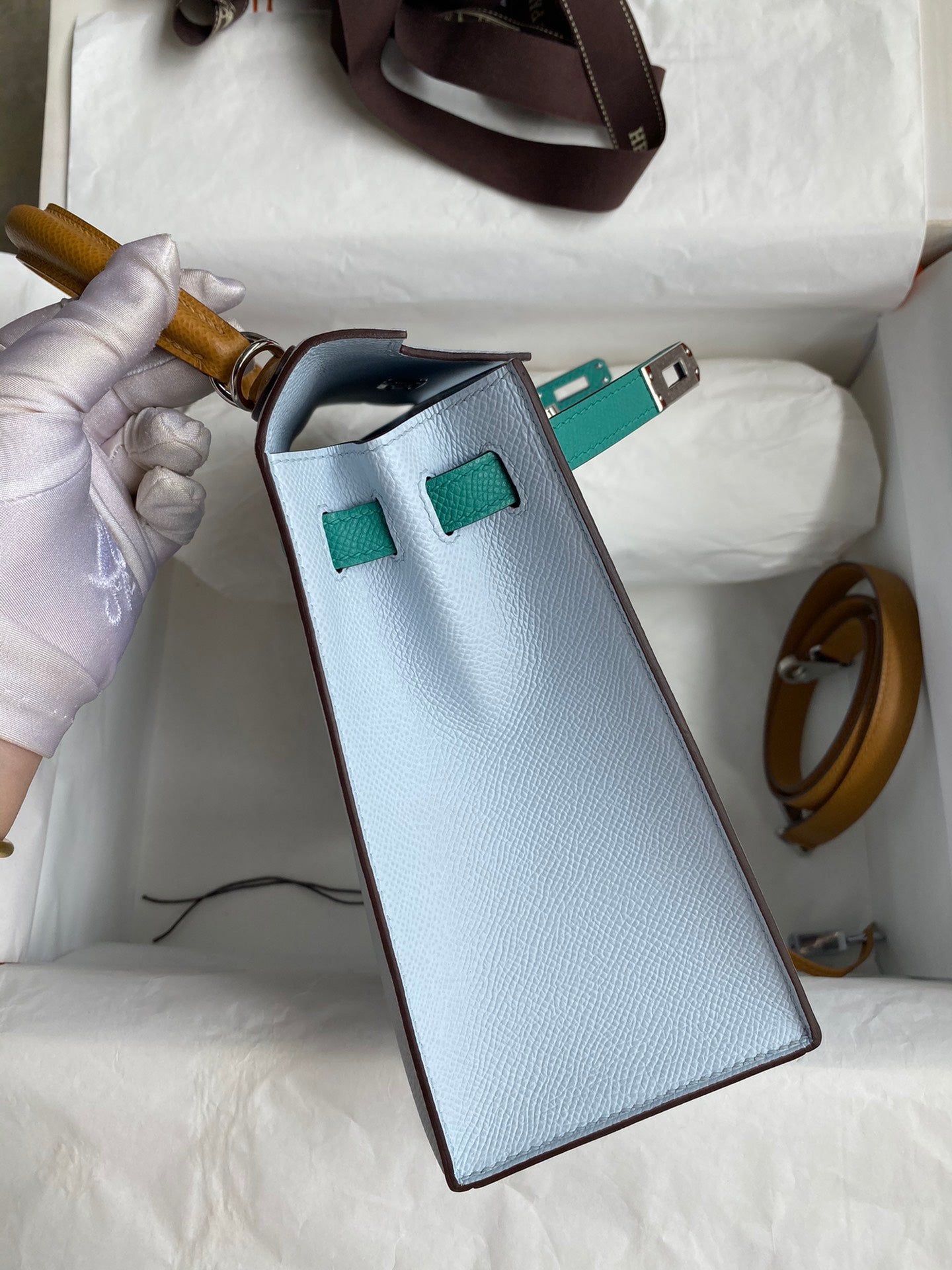 Kelly 25cm Epsom Leather Bag