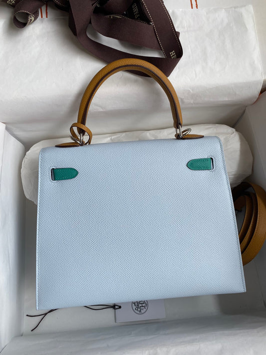 Kelly 25cm Epsom Leather Bag