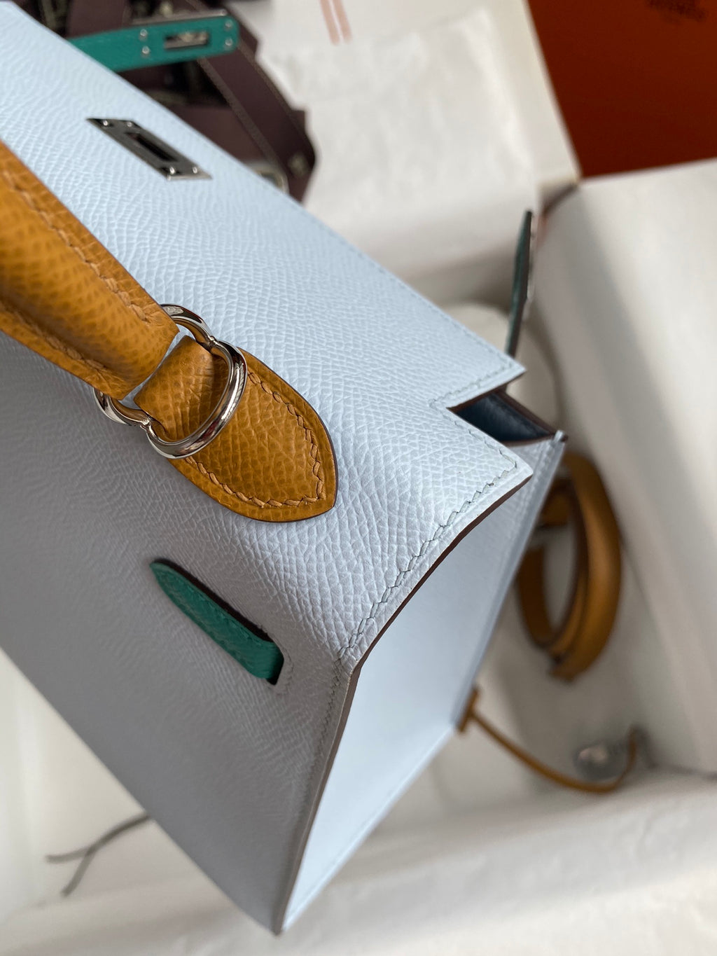 Kelly 25cm Epsom Leather Bag