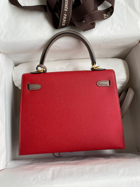Kelly 25cm Epsom Leather Bag