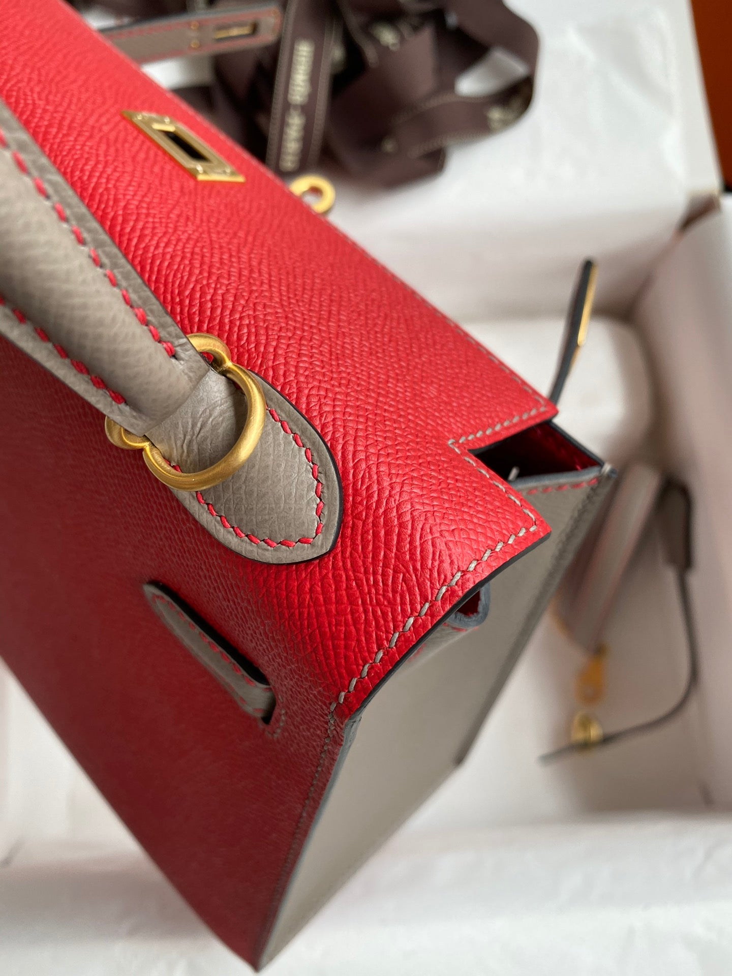 Kelly 25cm Epsom Leather Bag