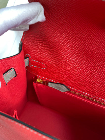 Kelly 25cm Epsom Leather Bag