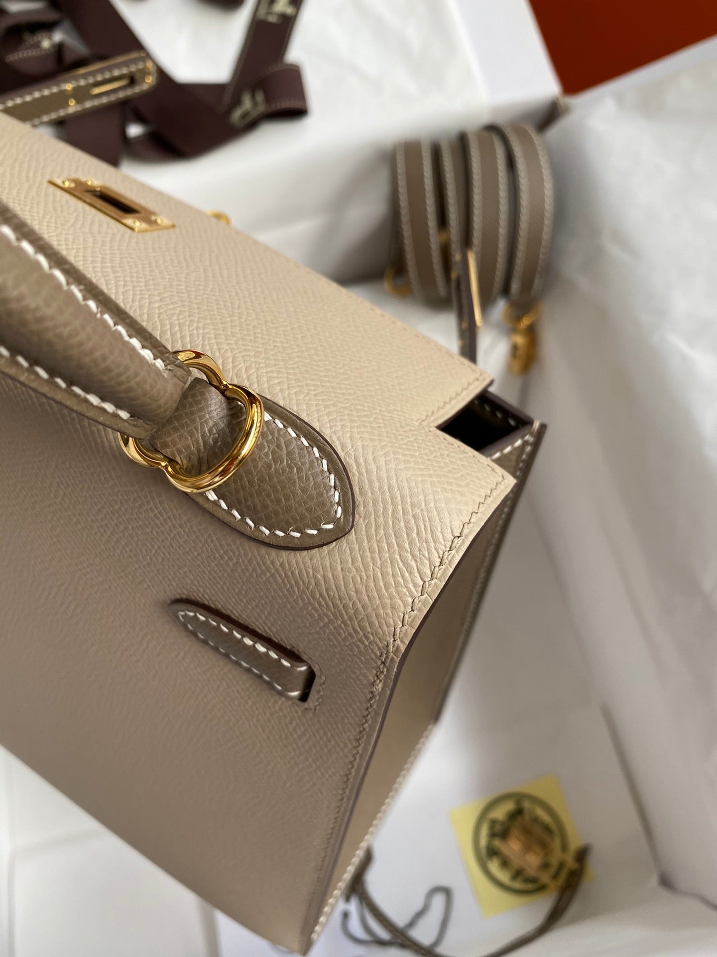 Kelly 25cm Epsom Leather Bag