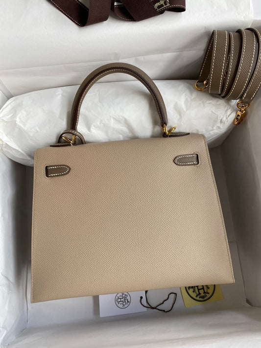 Kelly 25cm Epsom Leather Bag