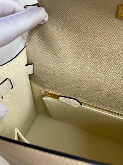 Kelly 25cm Epsom Leather Bag