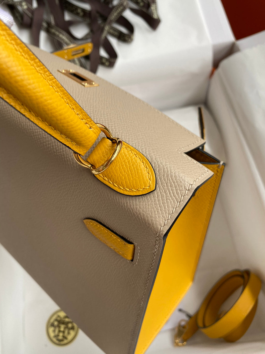 Kelly 25cm Epsom Leather Bag