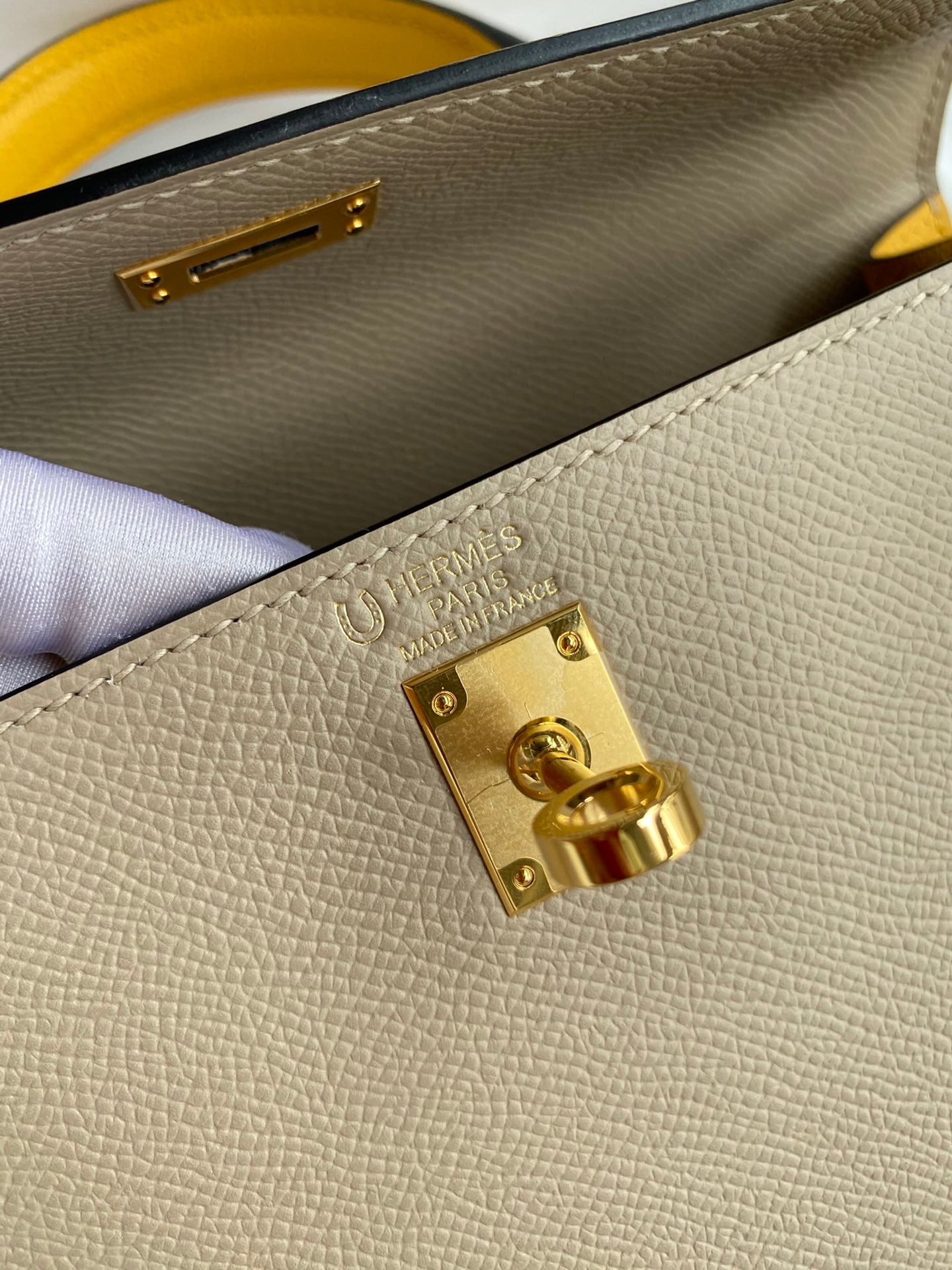 Kelly 25cm Epsom Leather Bag