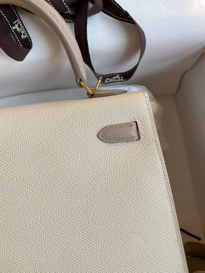 Kelly 25cm Epsom Leather Bag