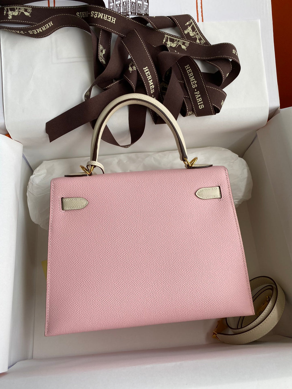 Kelly 25cm Epsom Leather Bag