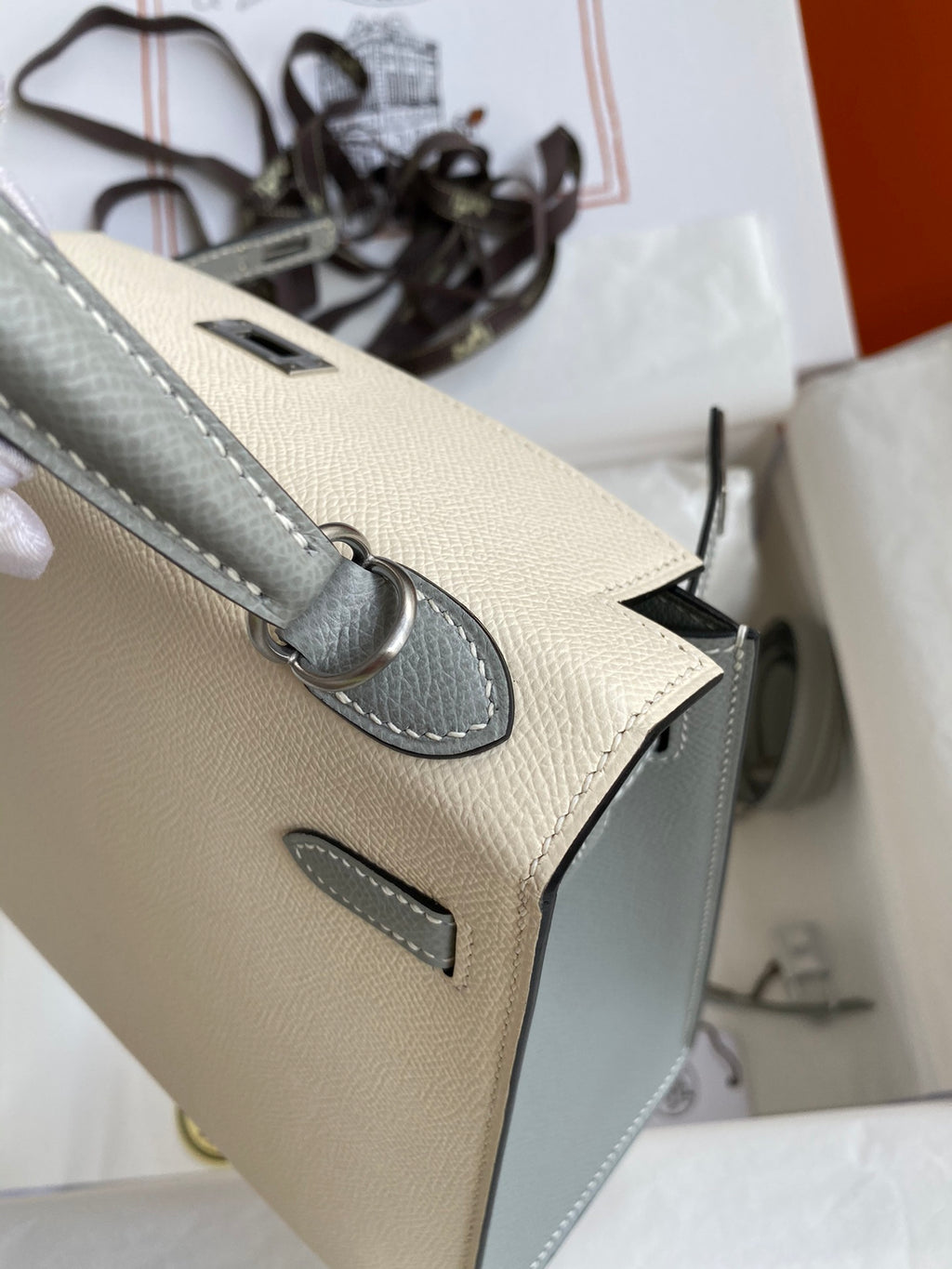 Kelly 25cm Epsom Leather Bag