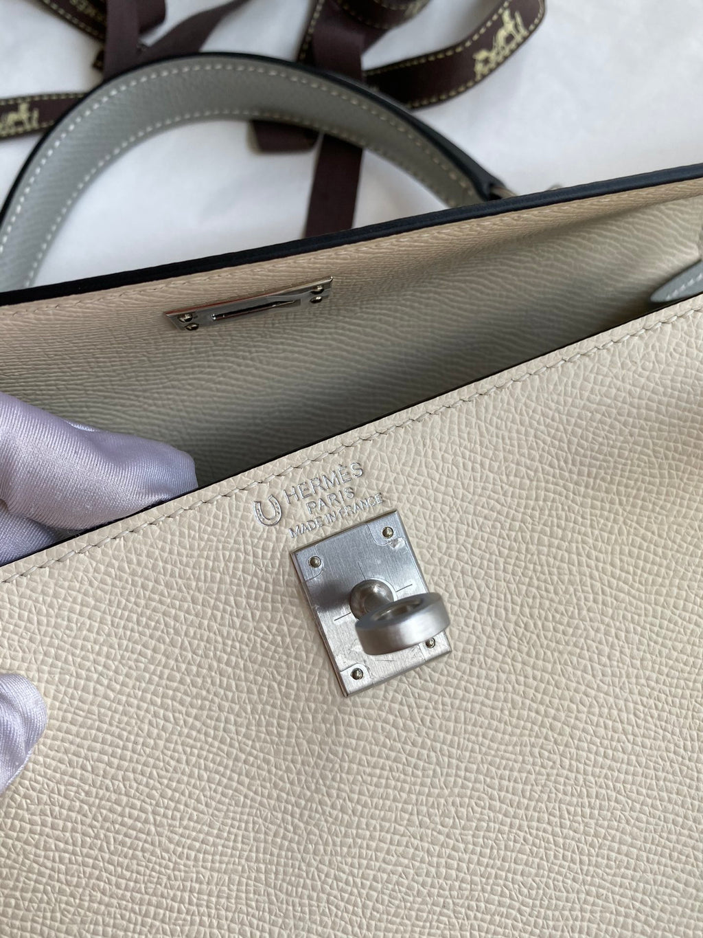 Kelly 25cm Epsom Leather Bag