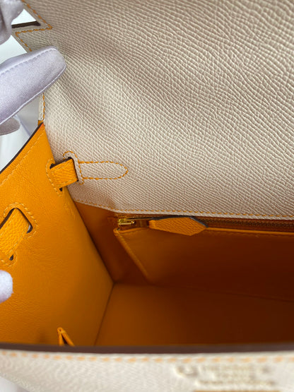 Kelly 25cm Epsom Leather Bag