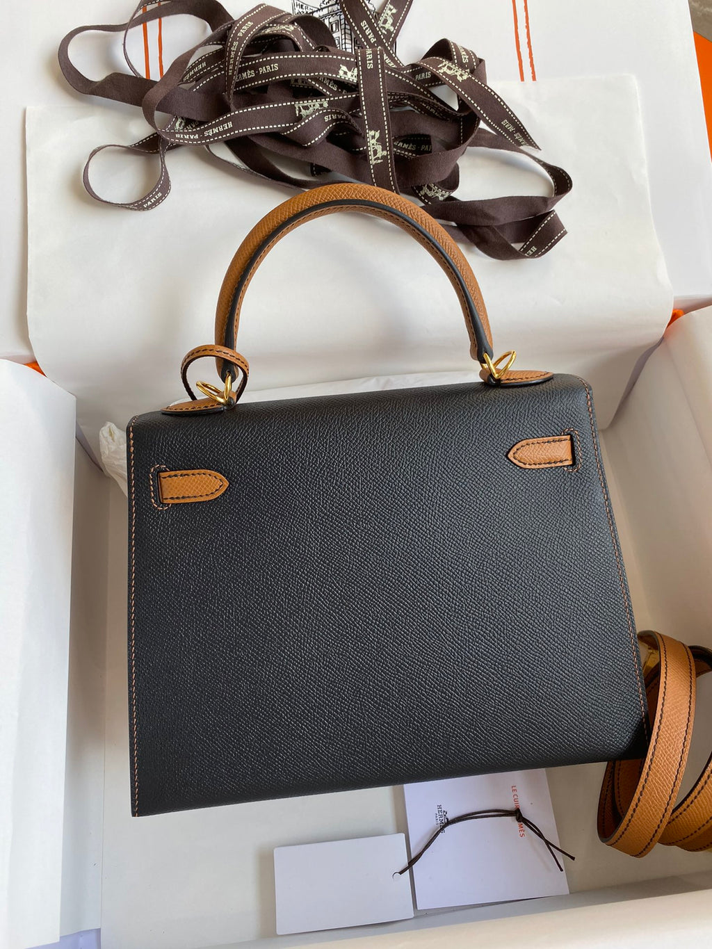 Kelly 25cm Epsom Leather Bag