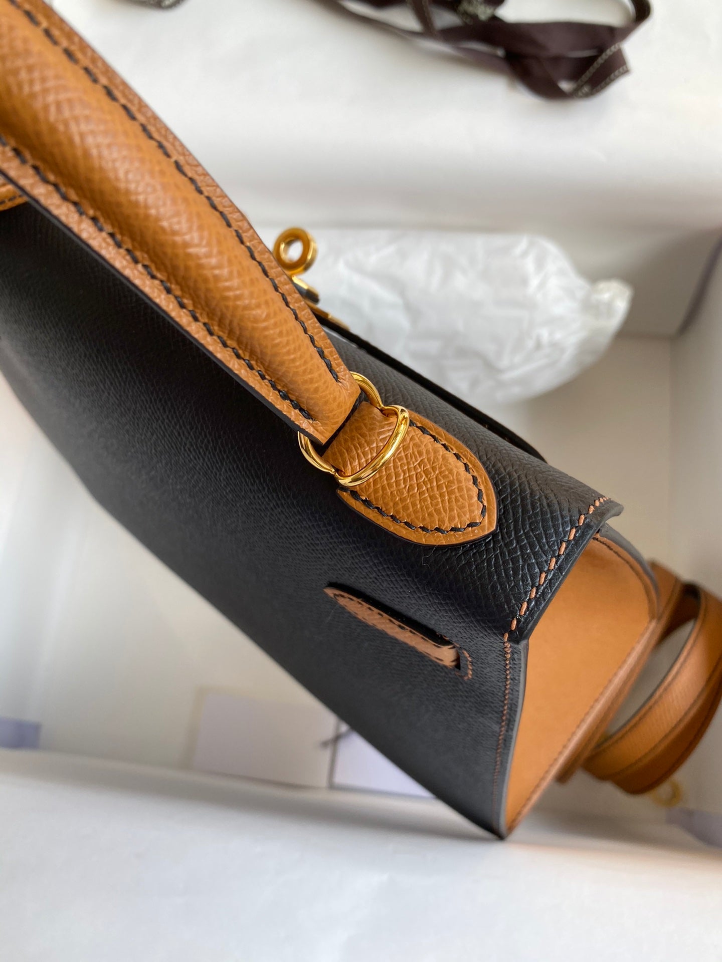 Kelly 25cm Epsom Leather Bag