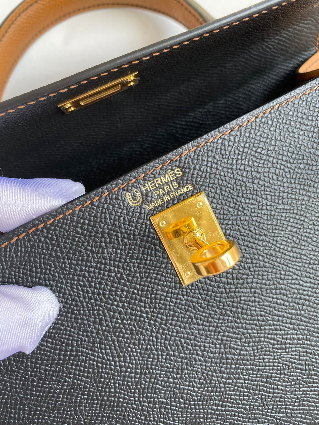 Kelly 25cm Epsom Leather Bag