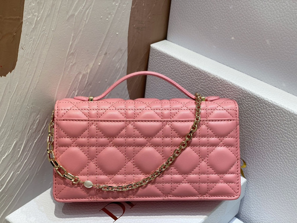 Lady Quilted Flap Bag