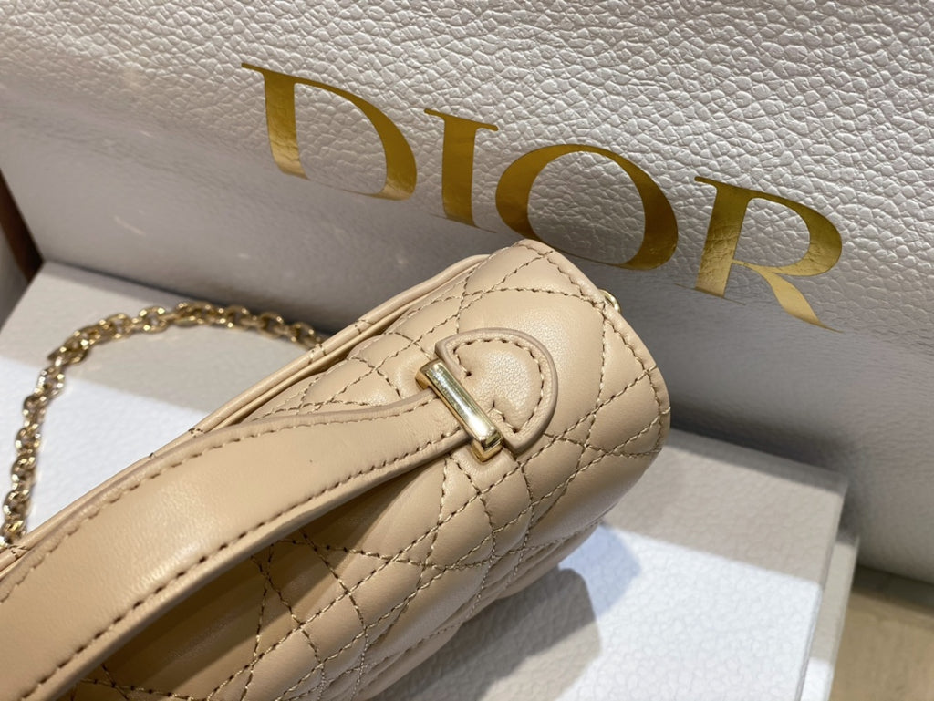 Lady Quilted Flap Bag