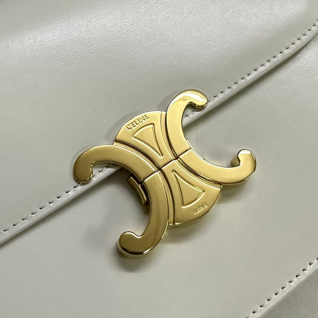 Triomphe Calfskin Shoulder Bag