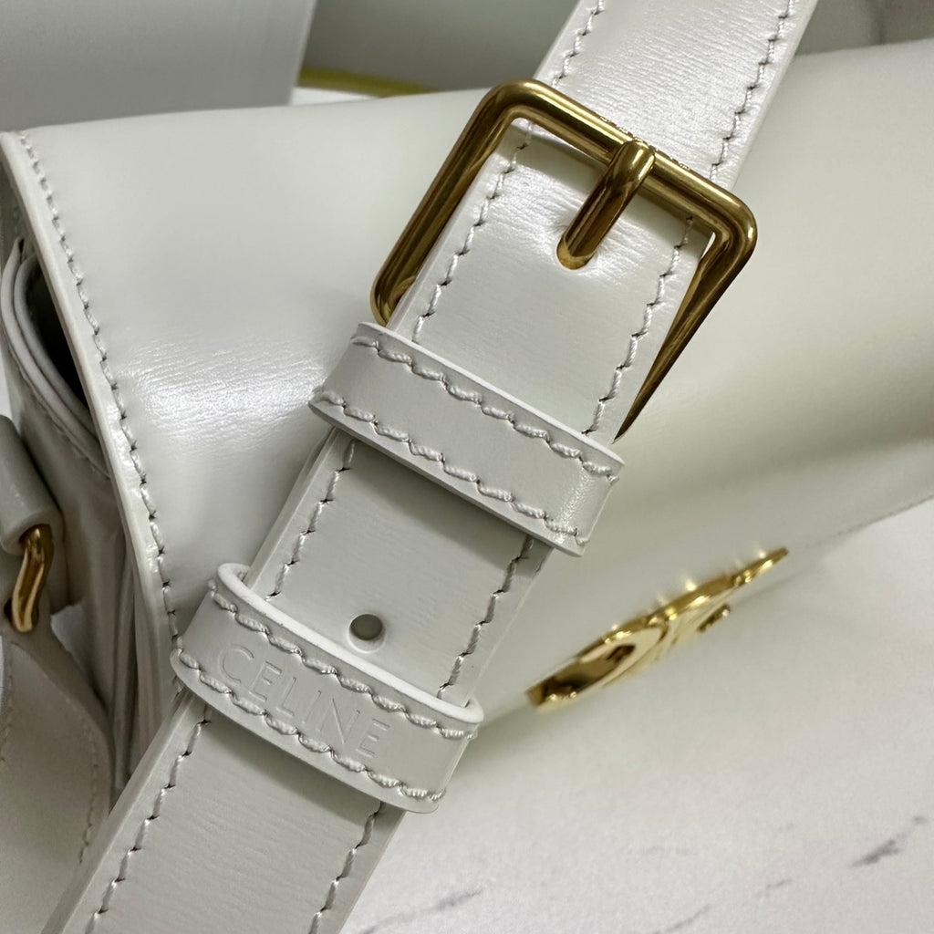 Triomphe Calfskin Shoulder Bag