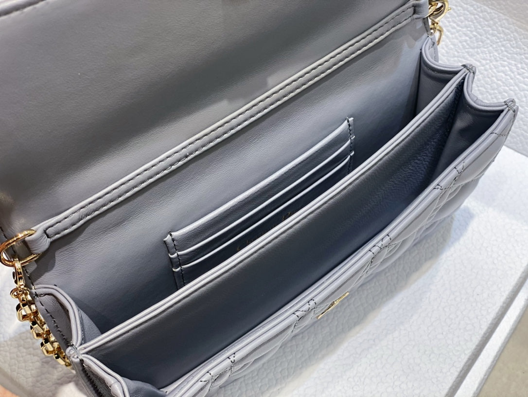 Lady Quilted Flap Bag