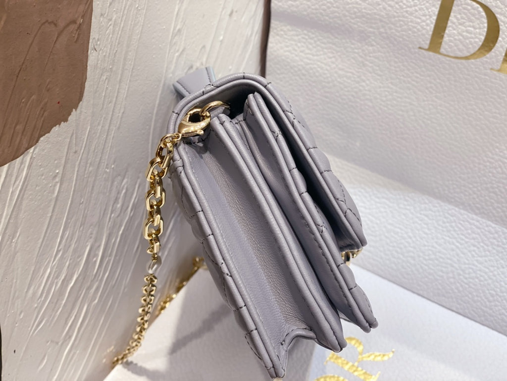 Lady Quilted Flap Bag