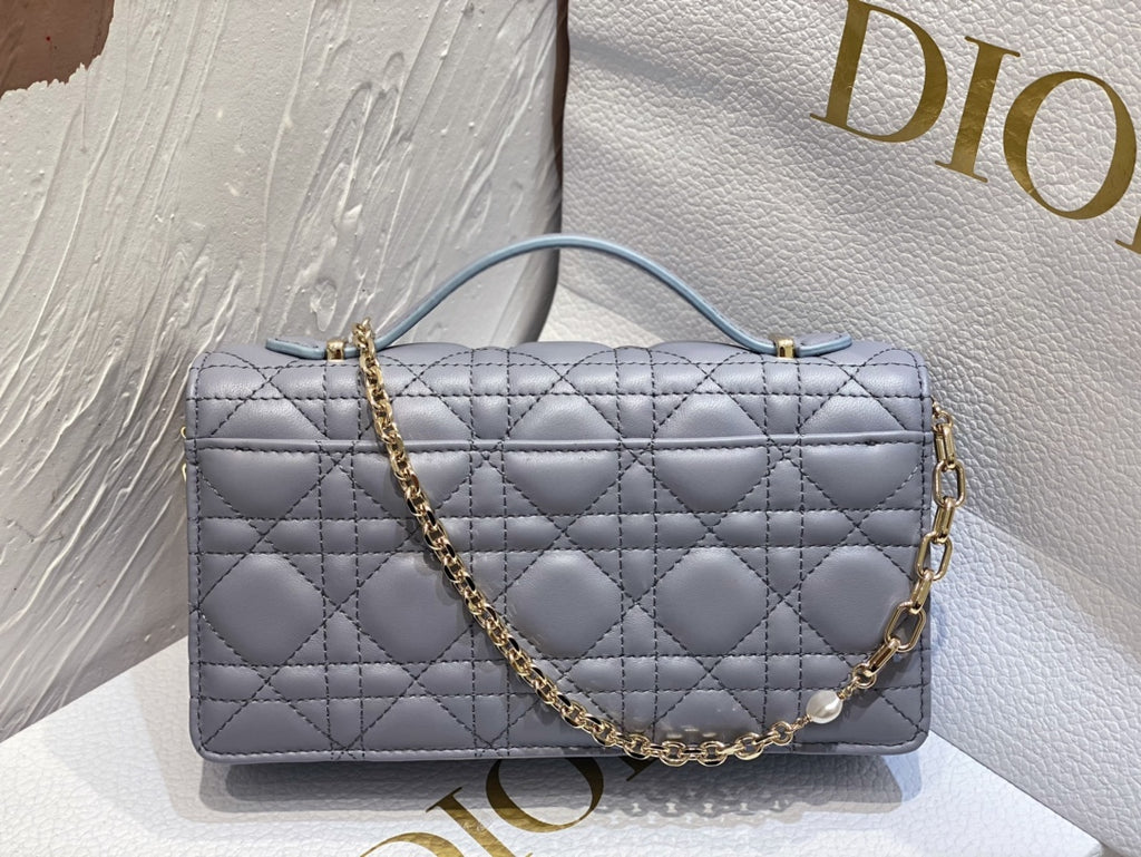 Lady Quilted Flap Bag