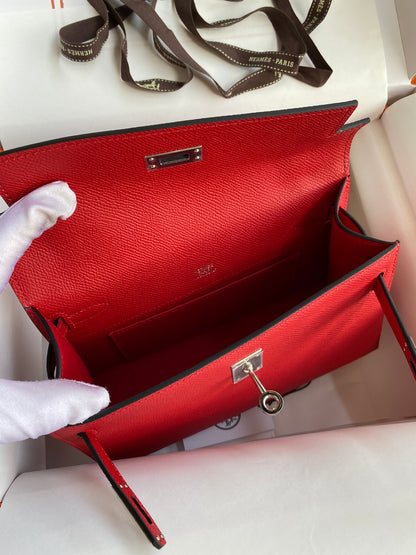 Mini Kelly 22cm Epsom Leather Handbag