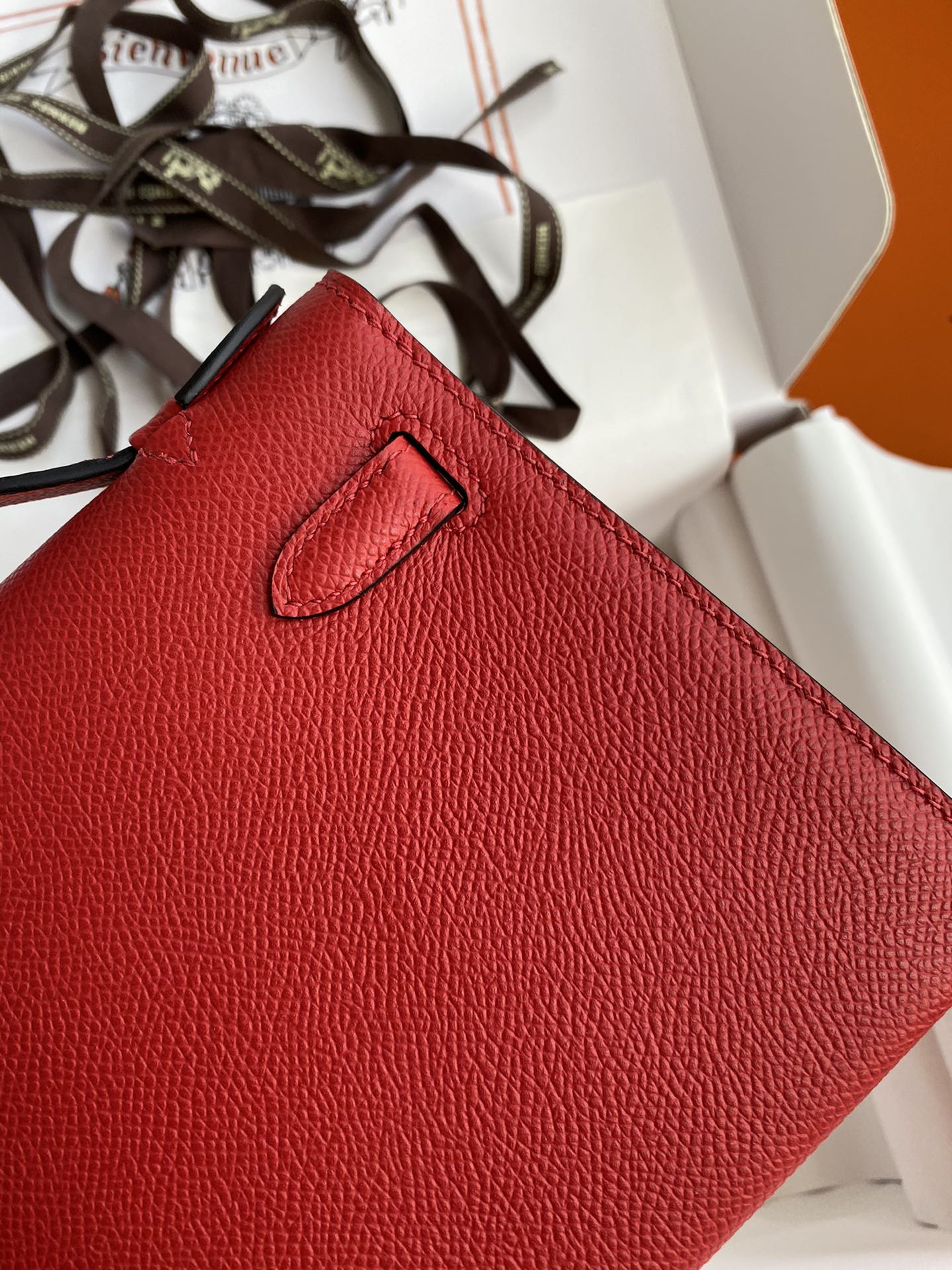 Mini Kelly 22cm Epsom Leather Handbag