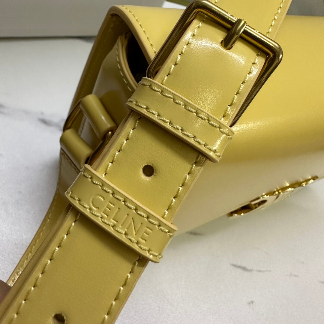 Triomphe Calfskin Shoulder Bag