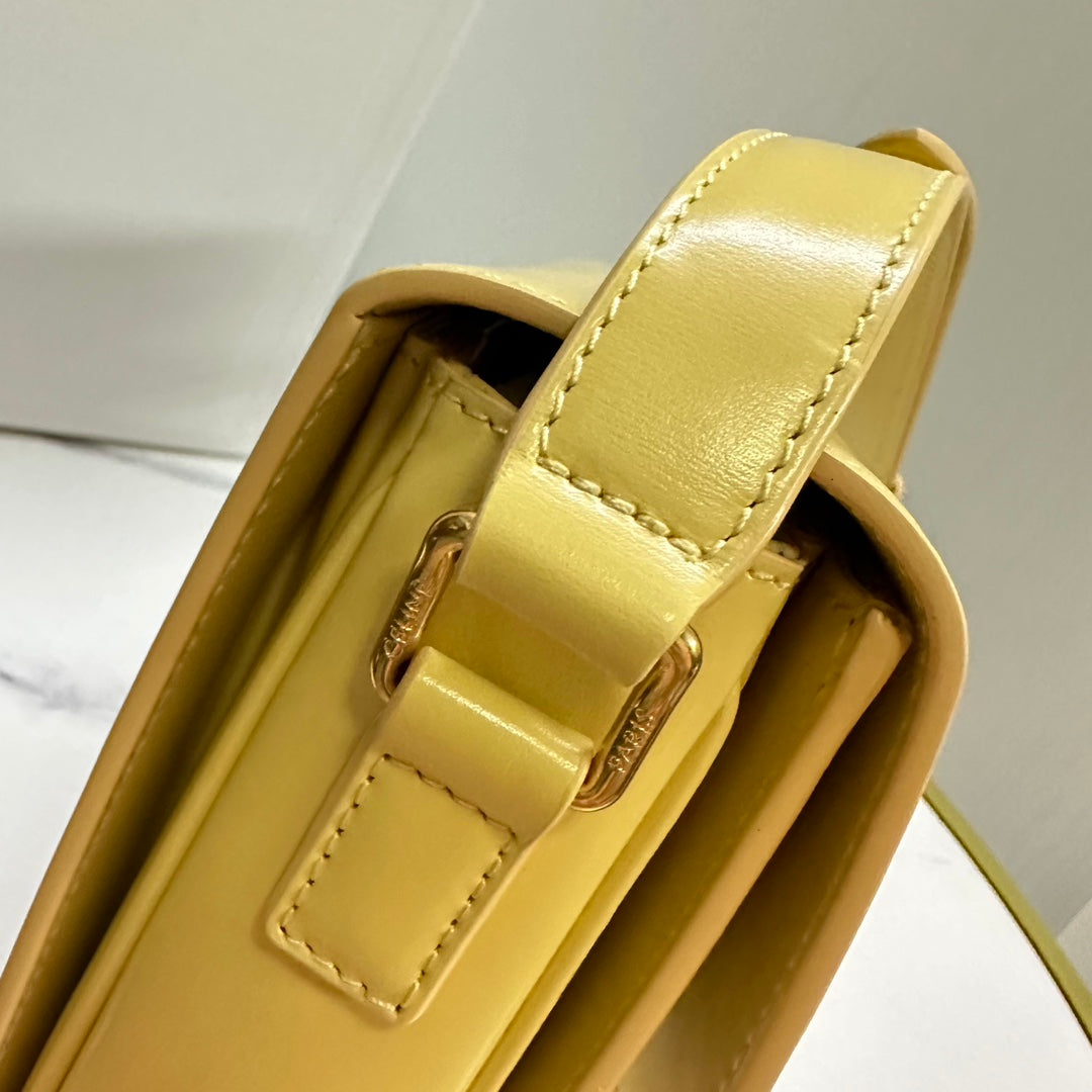 Triomphe Calfskin Shoulder Bag