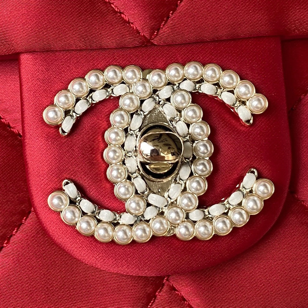 Pearl Flap Bag