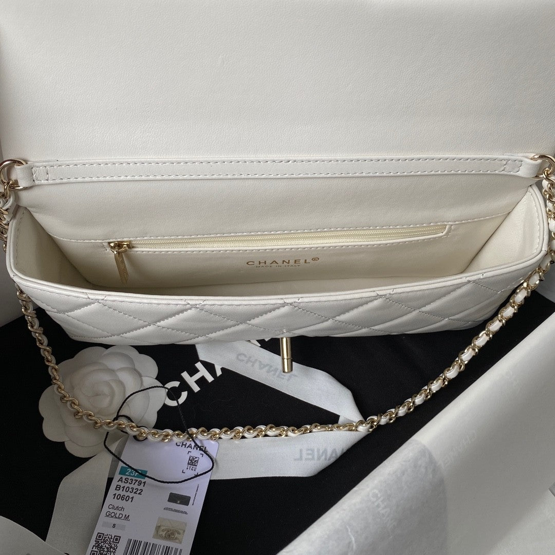 Pearl Flap Bag