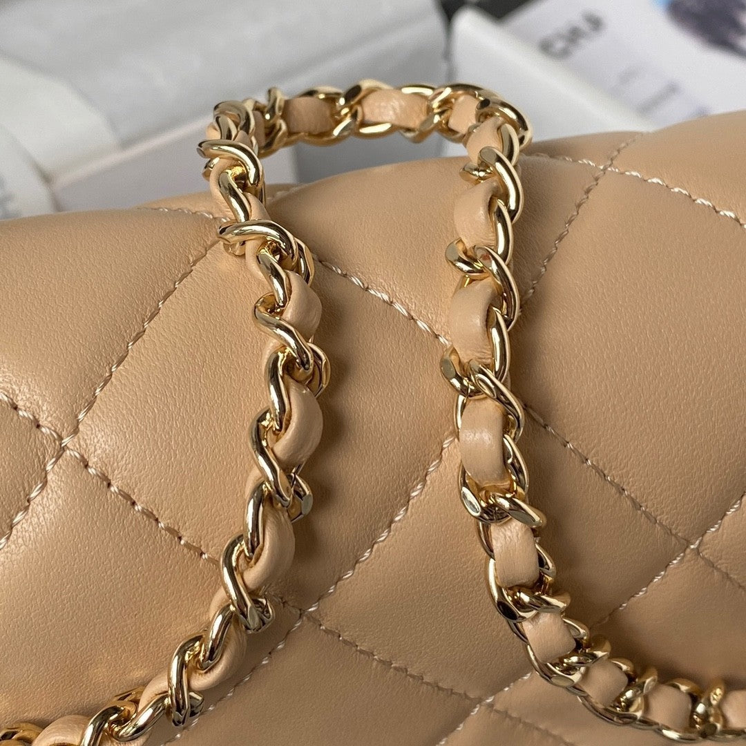 Pearl Flap Bag