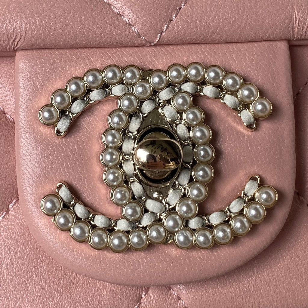 Pearl Flap Bag