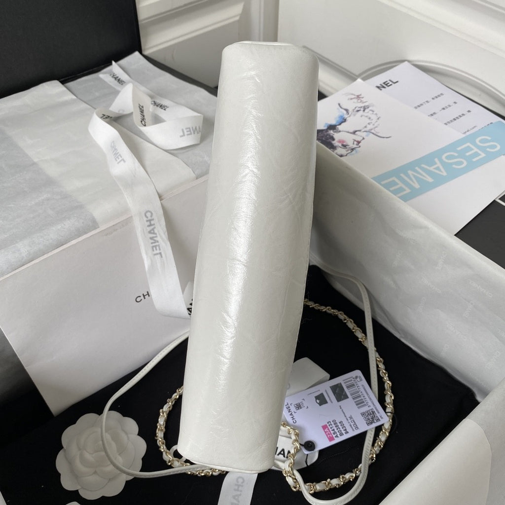 31 Quilted Leather Shopping Bag