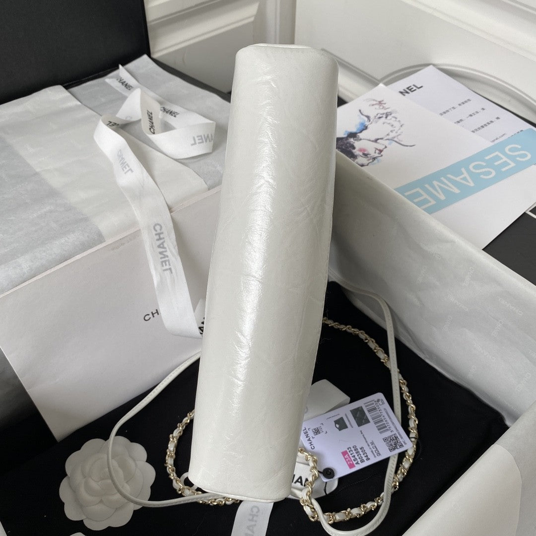 31 Quilted Leather Shopping Bag