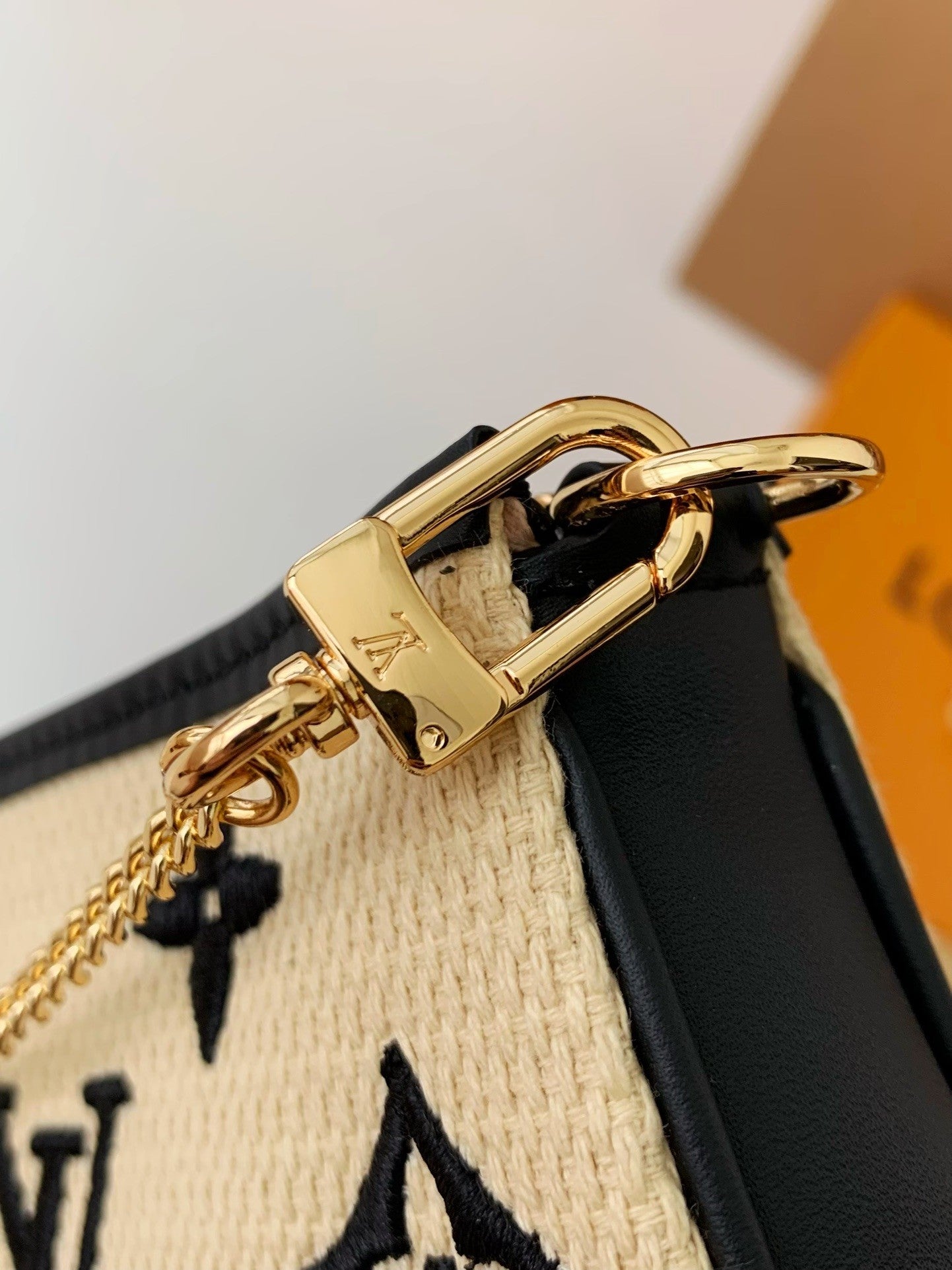 Lafite Cotton Mini Pochette Accessoires Bag