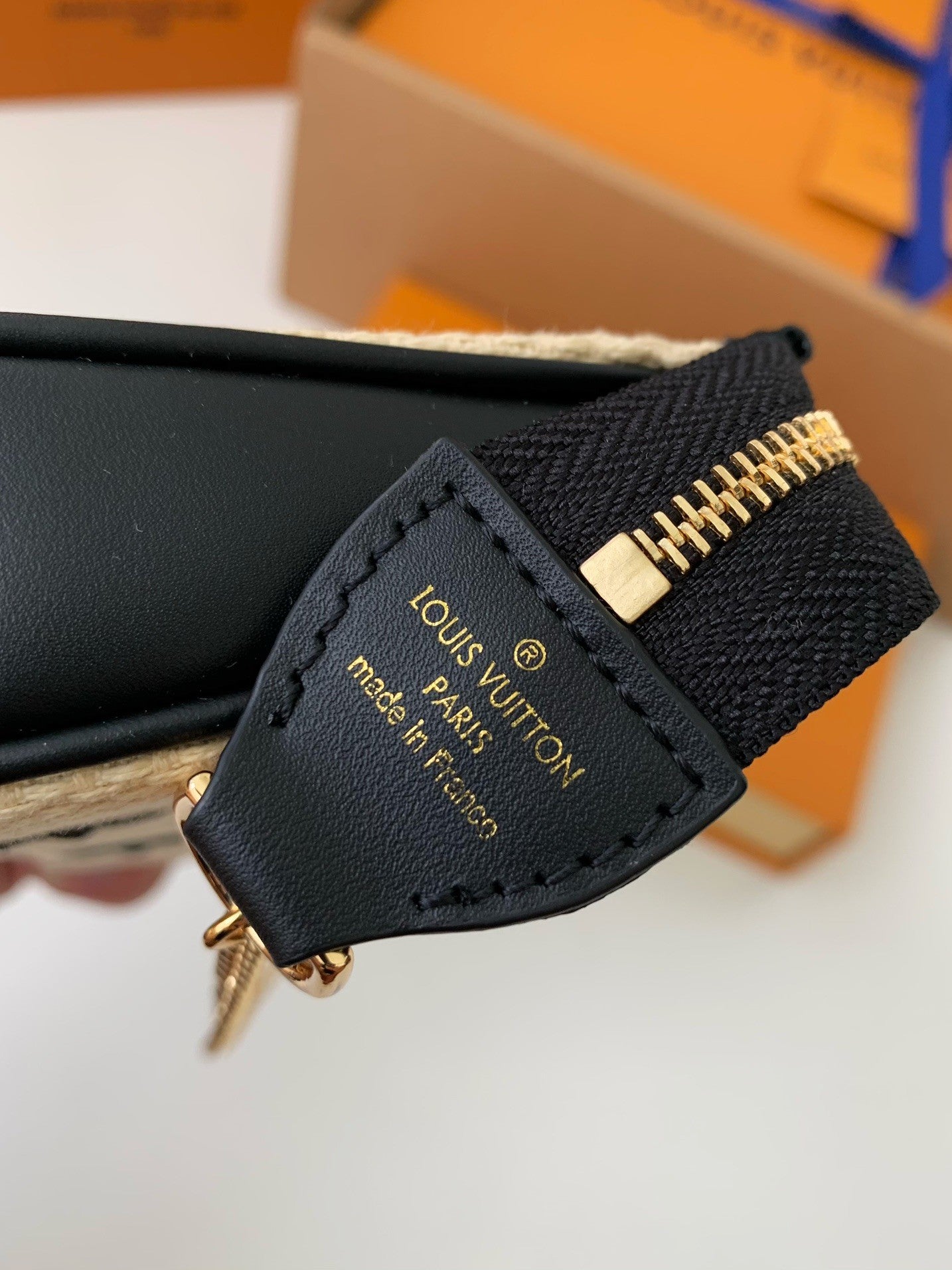 Lafite Cotton Mini Pochette Accessoires Bag