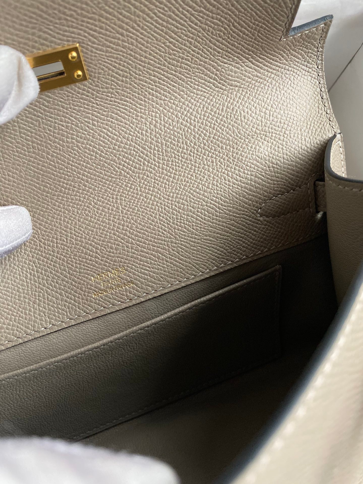 Mini Kelly 22cm Epsom Leather Handbag