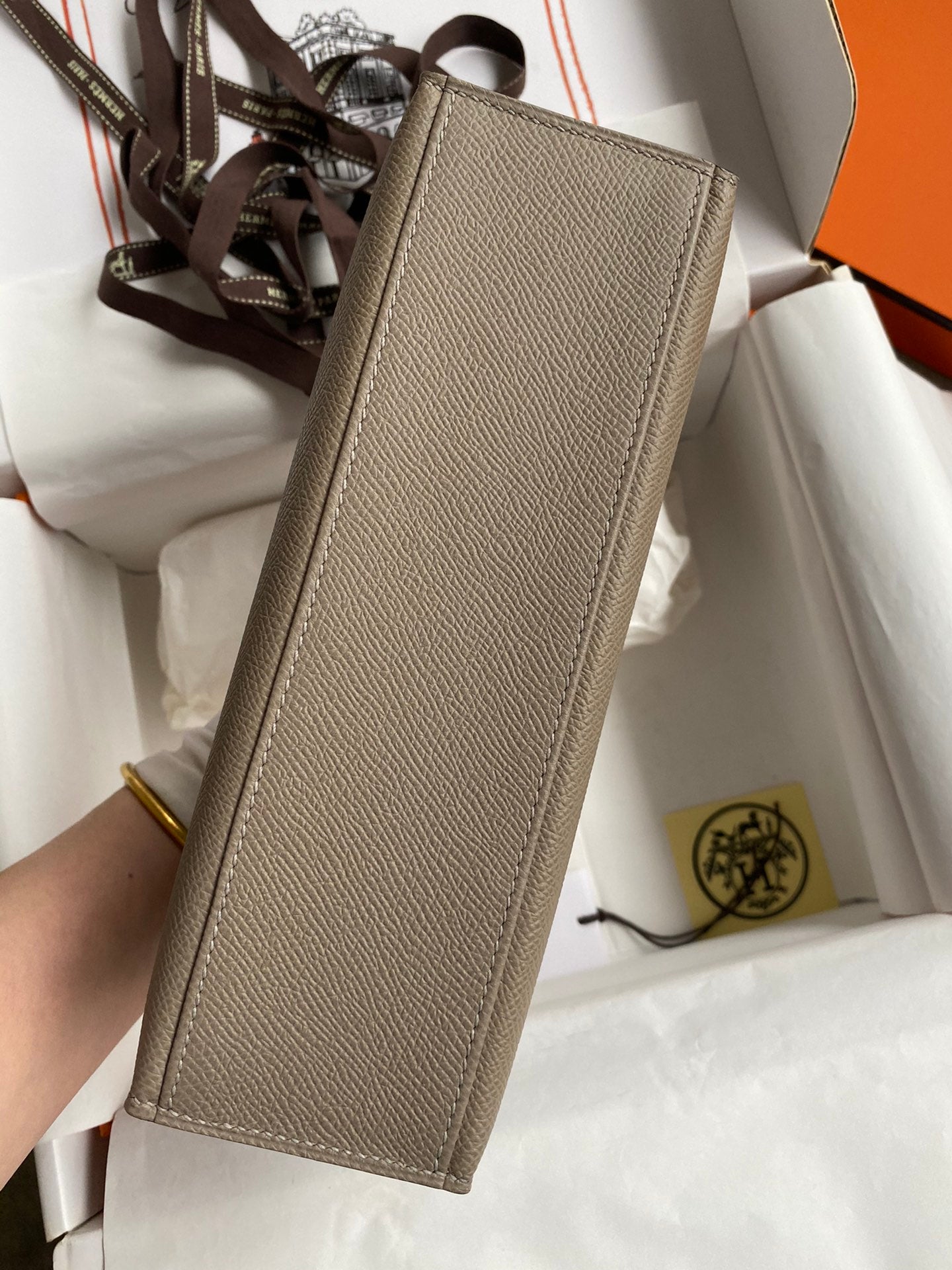 Mini Kelly 22cm Epsom Leather Handbag