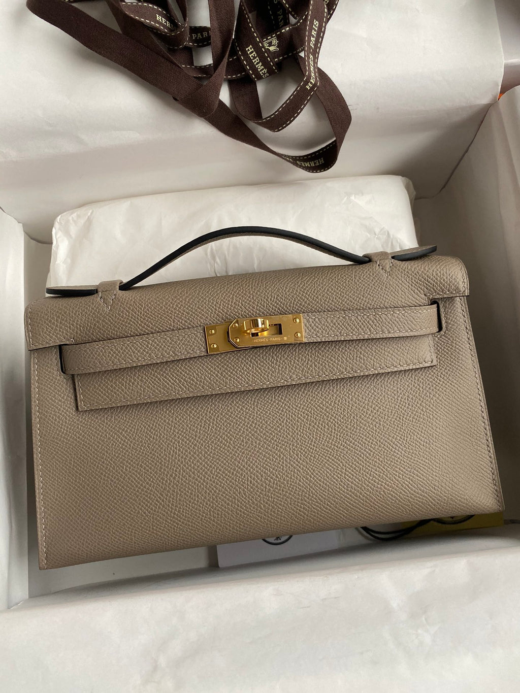 Mini Kelly 22cm Epsom Leather Handbag