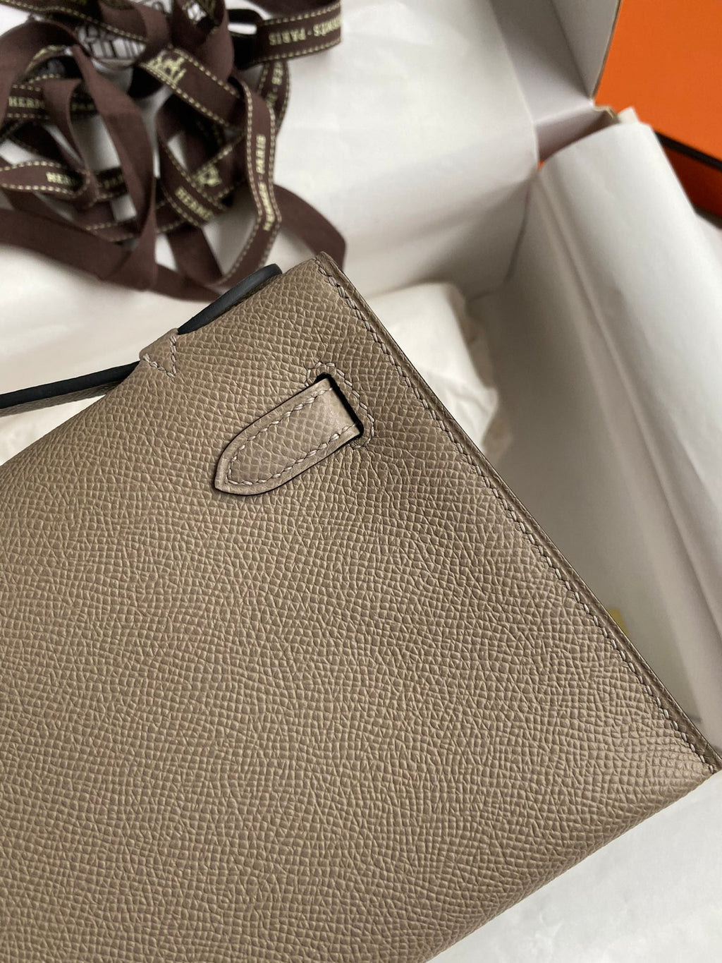 Mini Kelly 22cm Epsom Leather Handbag